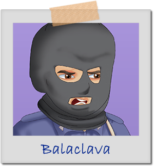 Crooked Cop Head Accessories - Balaclava