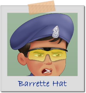 Crooked Cop Headwear - Barrette Hat