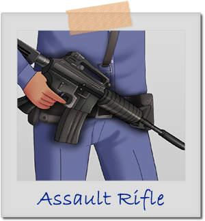 Crooked Cop Main Weapon - Assault Rifle