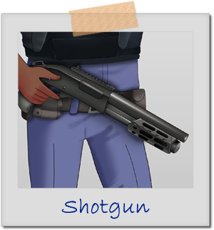 Crooked Cop Main Weapon - Shotgun