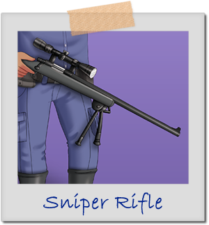Crooked Cop Main Weapon - Sniper Rifle
