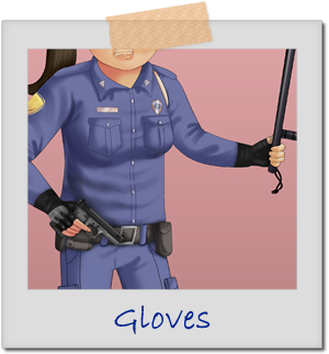 Crooked Cop Protective Equipment - Gloves