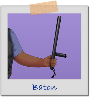 Crooked Cop Secondary Weapon - Baton