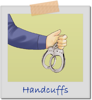 Crooked Cop Secondary Weapon - Handcuffs