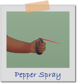 Crooked Cop Secondary Weapon - Pepper Spray