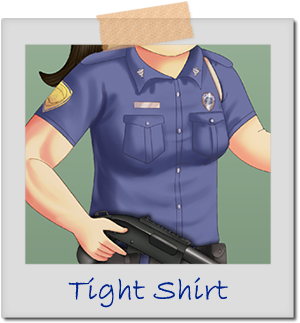 Crooked Cop Shirt - Tight Shirt