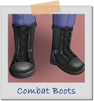 Crooked Cop Footwear - Combat Boots