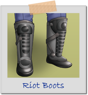 Crooked Cop Footwear - Riot Boots